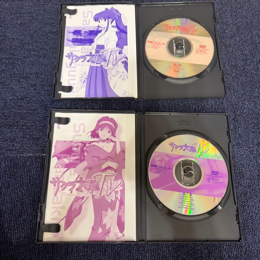 サクラ大戦 DVD セット 桜華絢爛 TV版 サクラ大戦IV 全巻まとめ売り