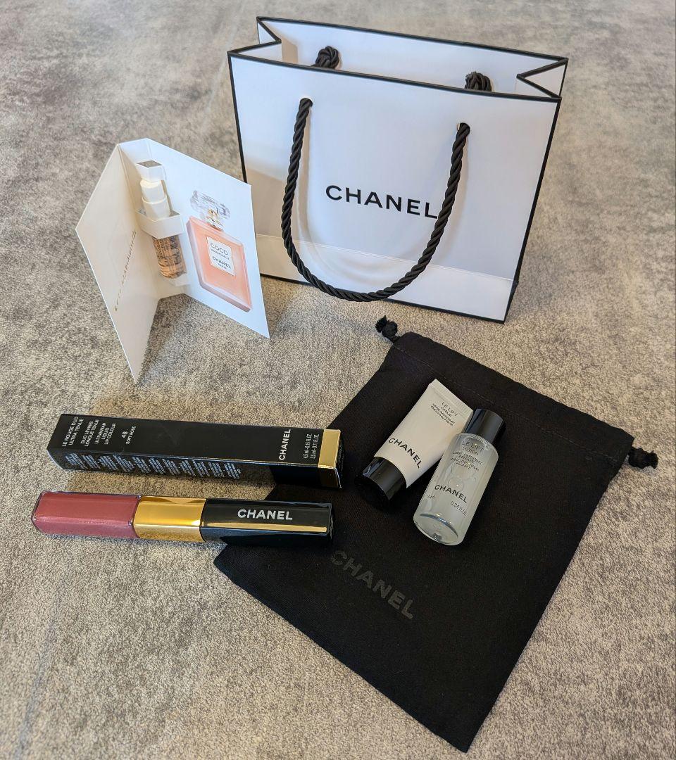 CHANEL ル ルージュ デュオ ウルトラ トゥニュ 48 ソフトローズ 美品