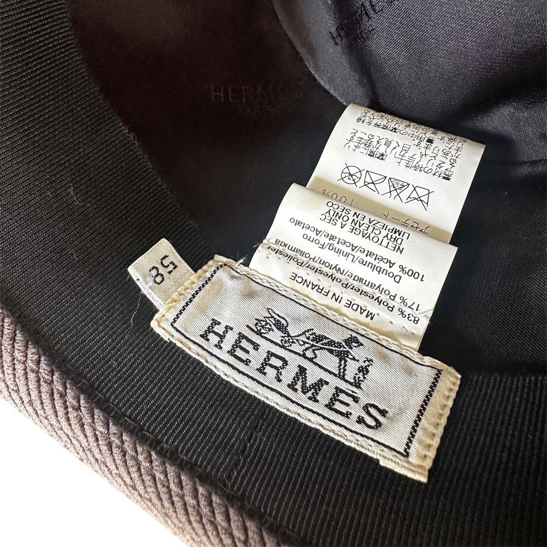 HERMES エルメス　ハット　サイズ58