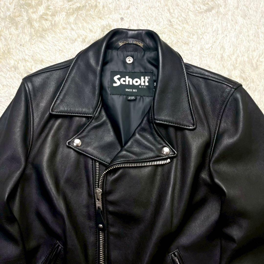 ◆極美品/最新◆SCHOTT 288us ダブルライダース　レザージャケット