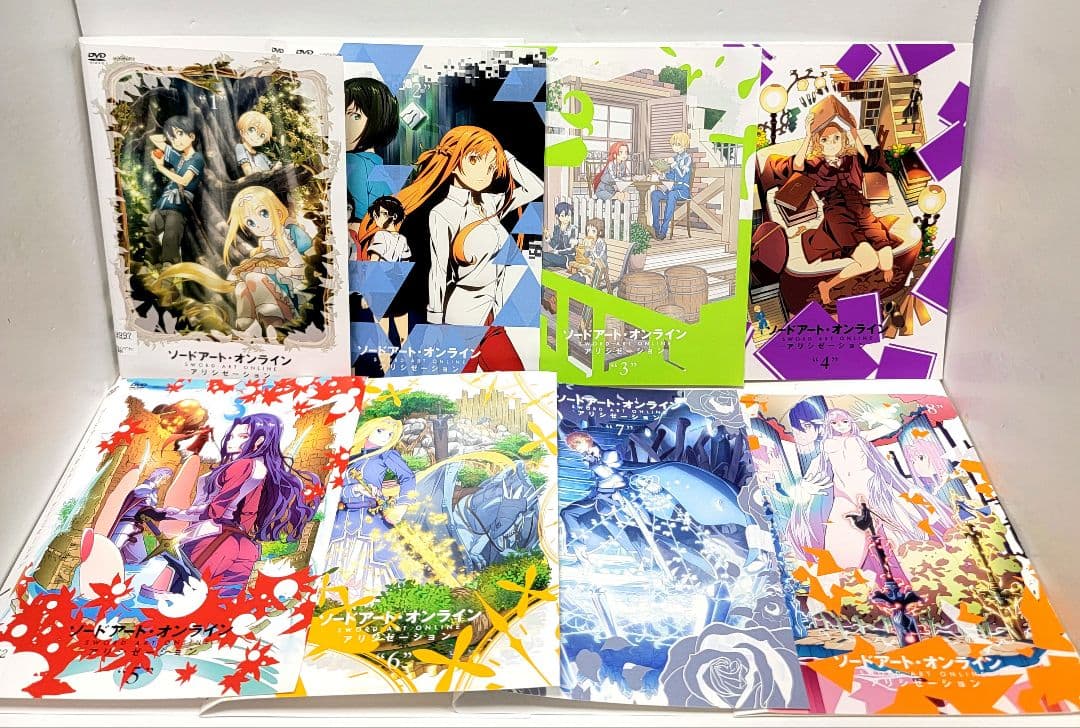 ソードアート・オンライン アリシゼーション 1期+2期 DVD 全16巻