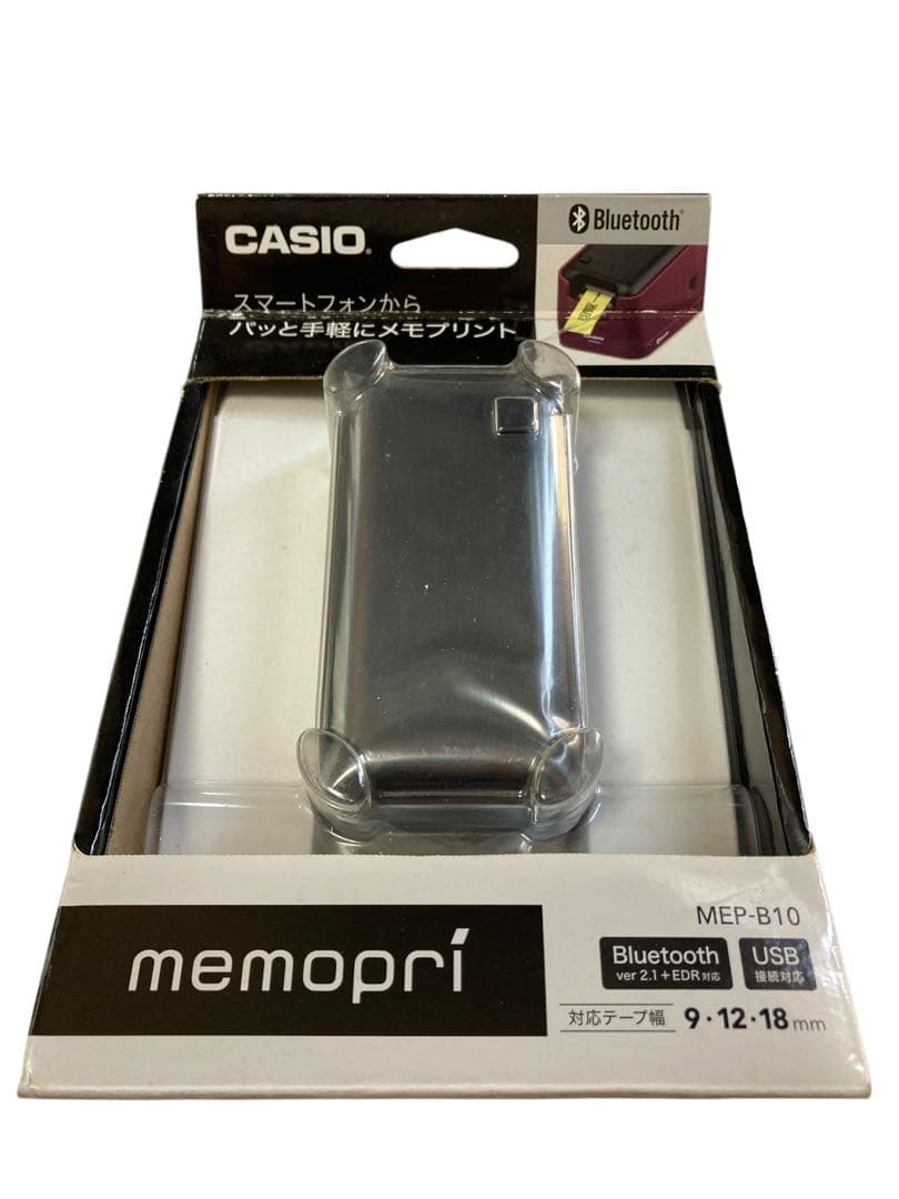 【新品未使用】カシオ メモプリ ラベルプリンター MEP-B10-BK
