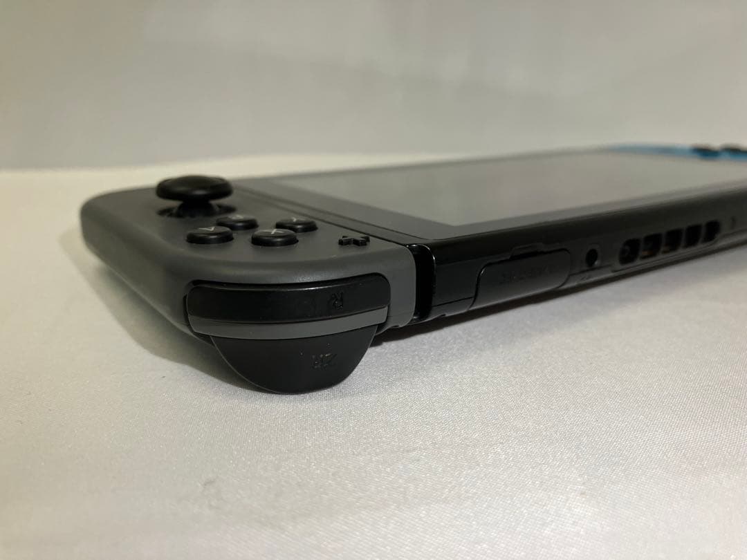 Nintendo Switch 本体 青　グレー ケース付