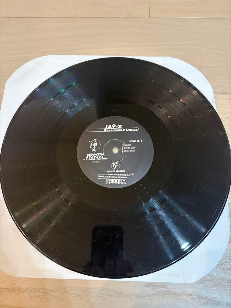 JAY-Z reasonable doubt 2LP USオリジナル盤