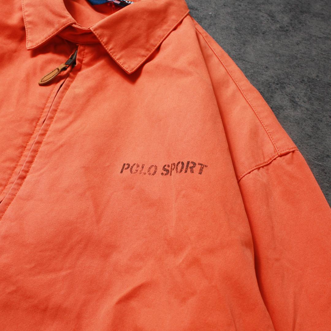 POLO SPORT ポロスポーツ コットンジャケット オレンジ