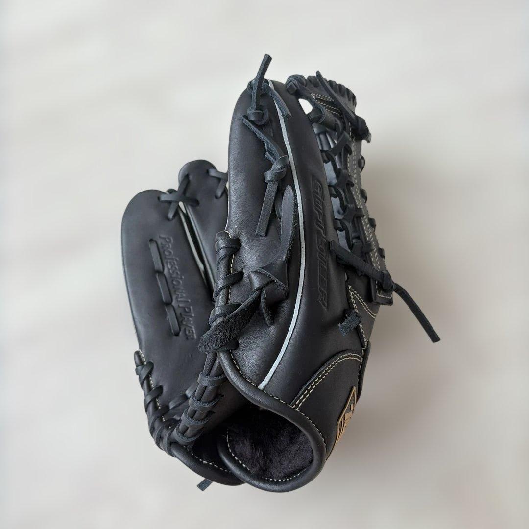 【美品】ZETT SOFTSTEER ソフトステア　軟式　オールラウンド　左投げ