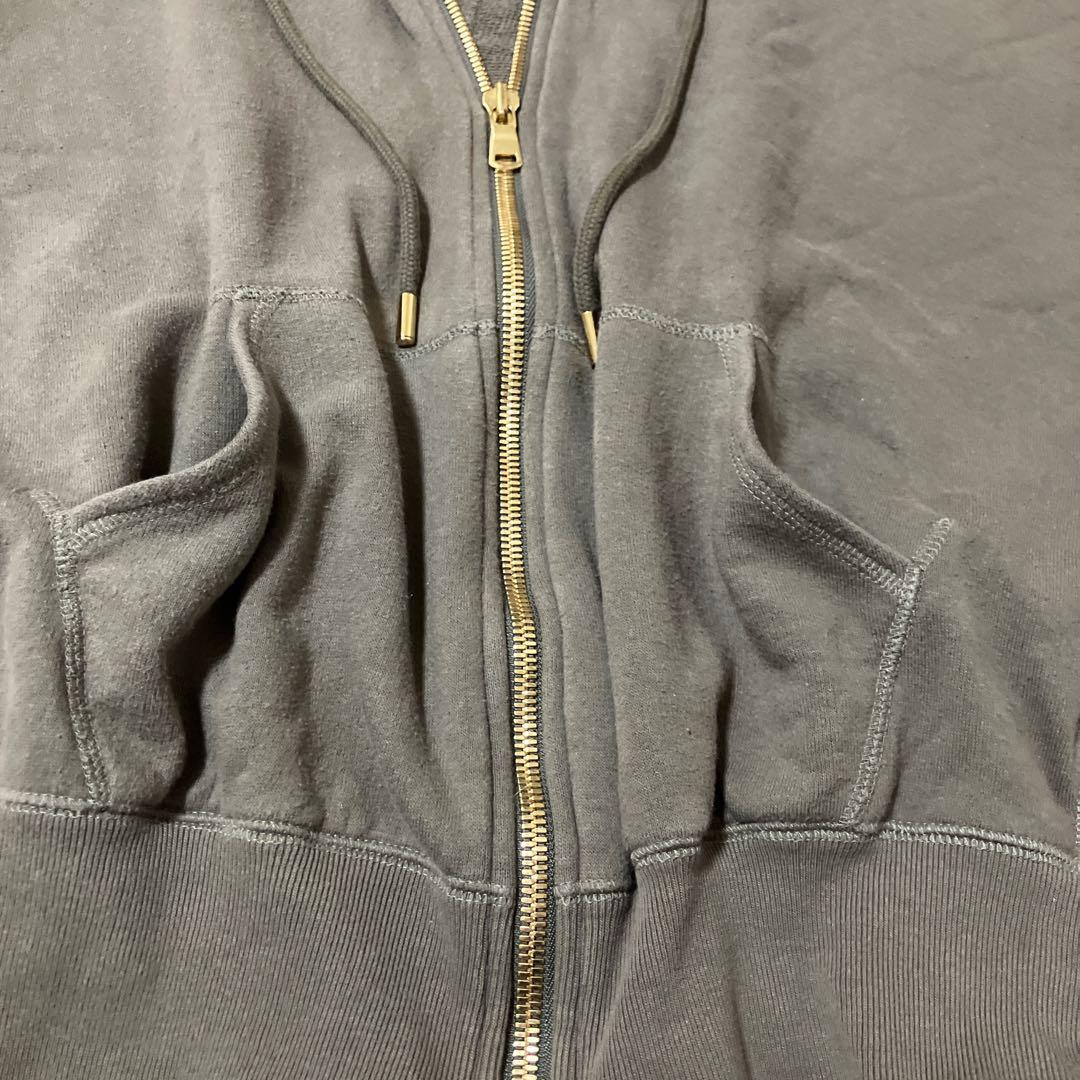 美品Deuxieme Classe Jersey パーカー　ダブルジップパーカー