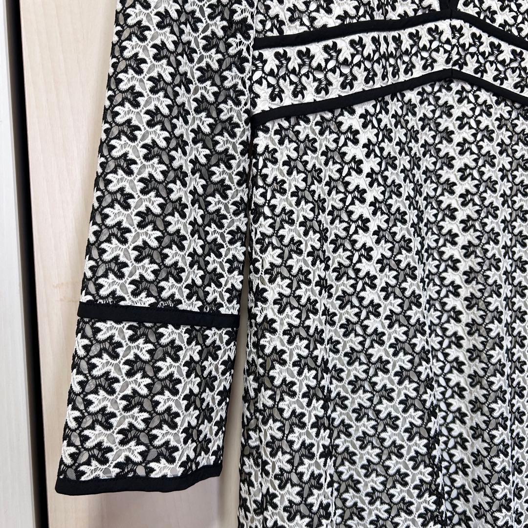 24AW♡グレースコンチネンタル レースロングワンピース 36 総柄