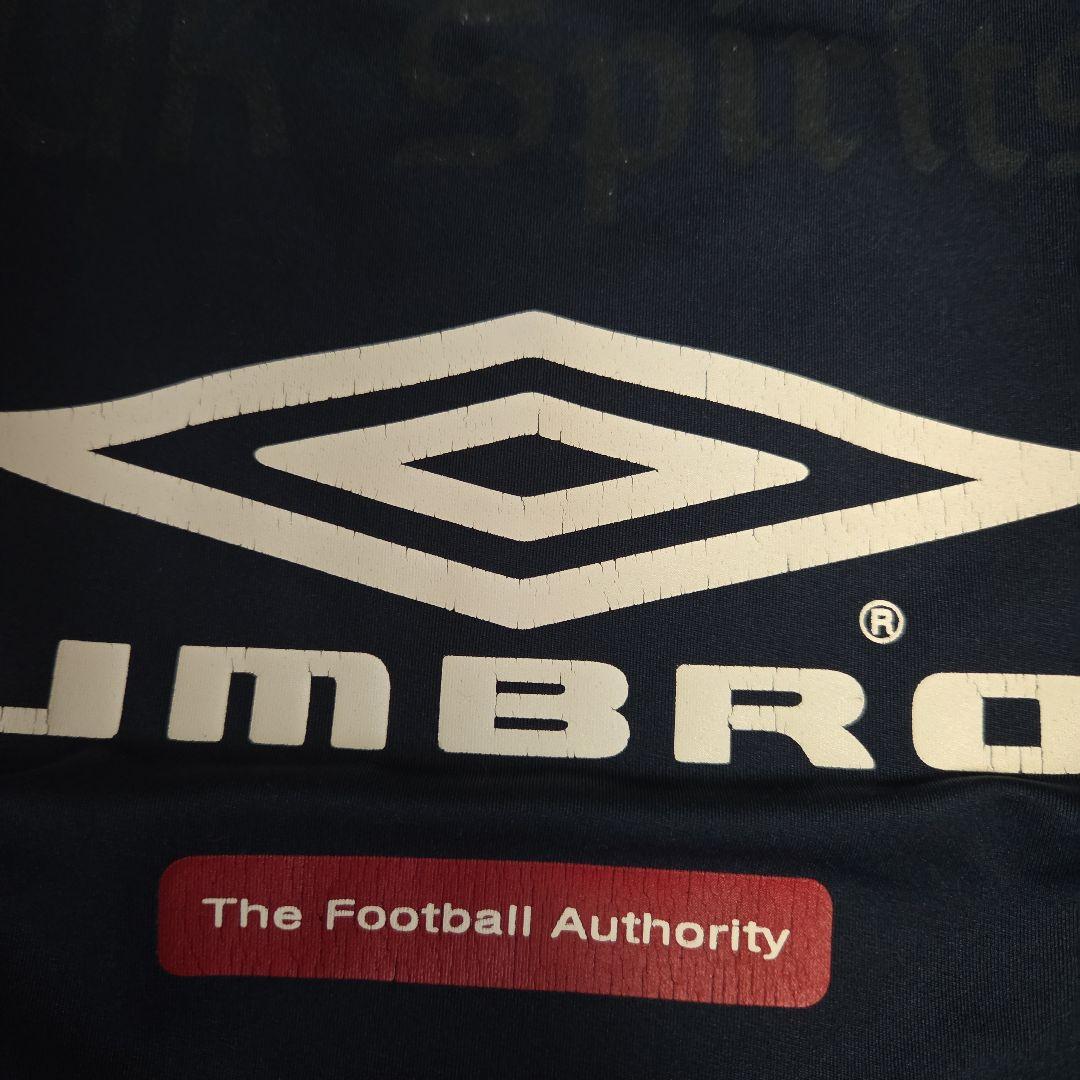 00's Umbro ナイロンプルオーバー　ピステ　イングランド代表