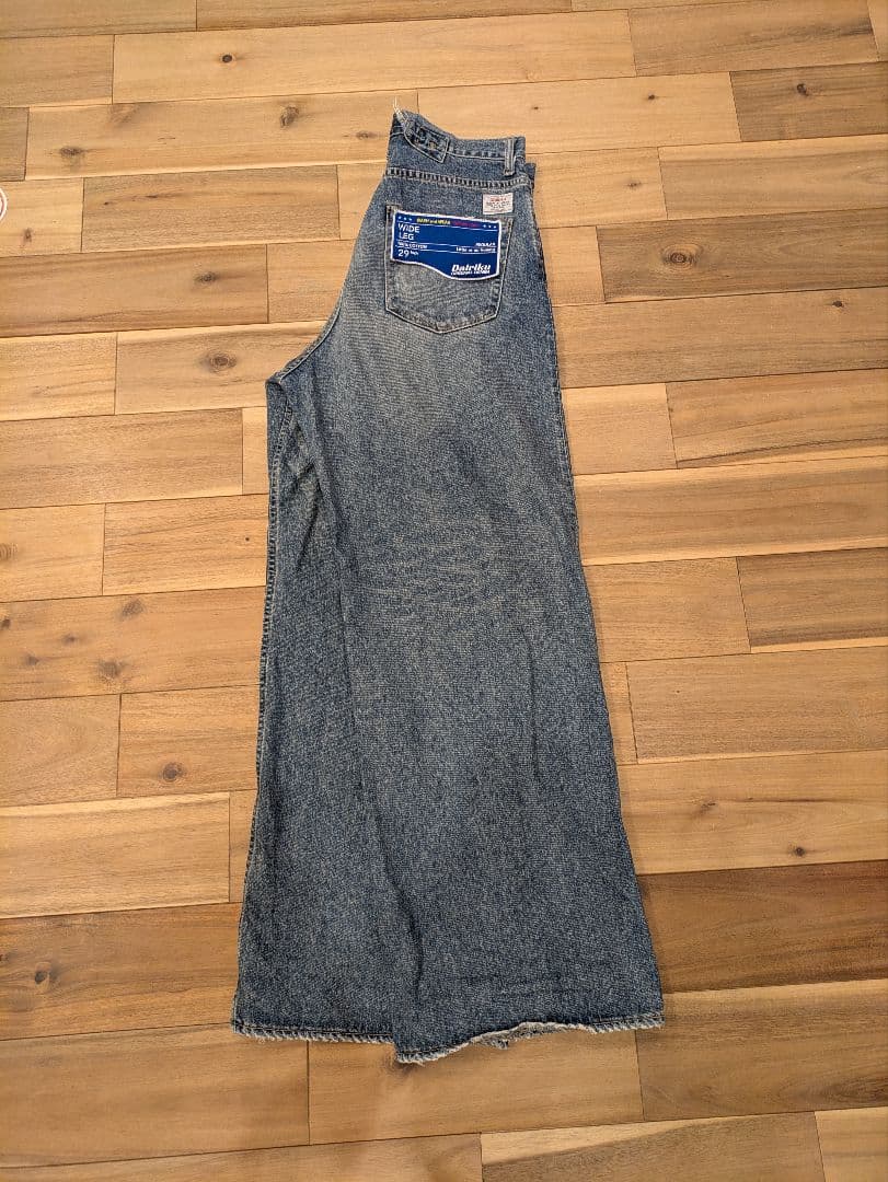 DAIRIKU Wide Denim Pants （ブルー）