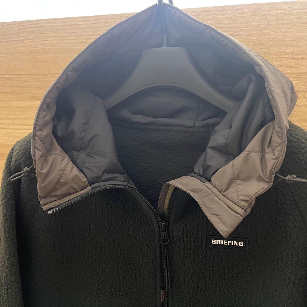 新品★49,500円 BRIEFING ボアフルジップパーカー ジャケット M