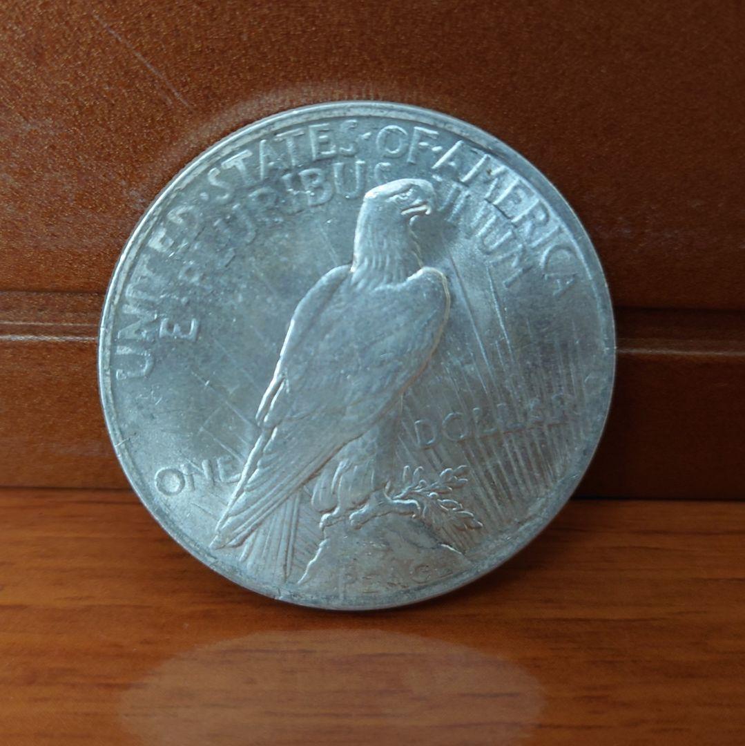 1922年 アメリカ ピースダラー 1ドル銀貨