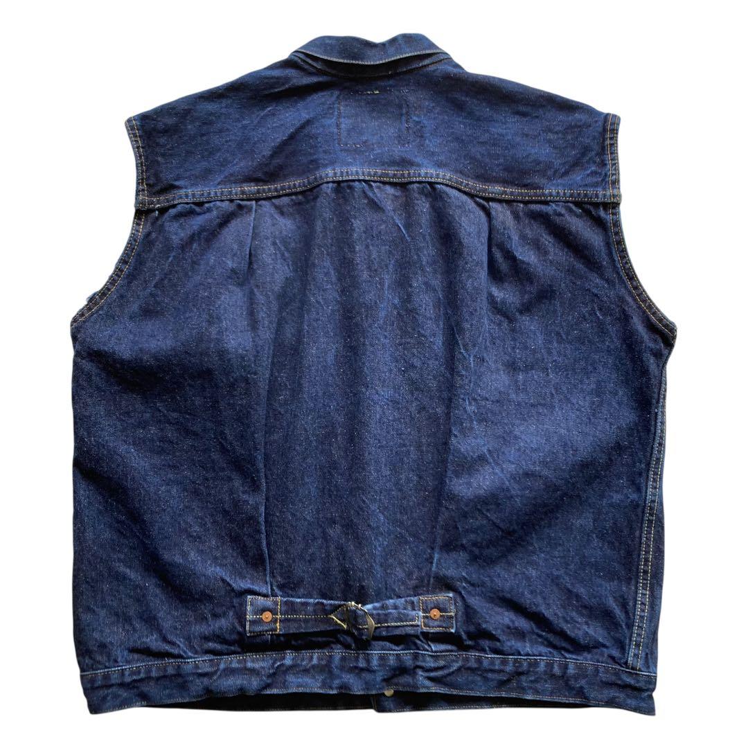 96年 US製 ヴィンテージ Levi's 1st デニムベスト バレンシア工場