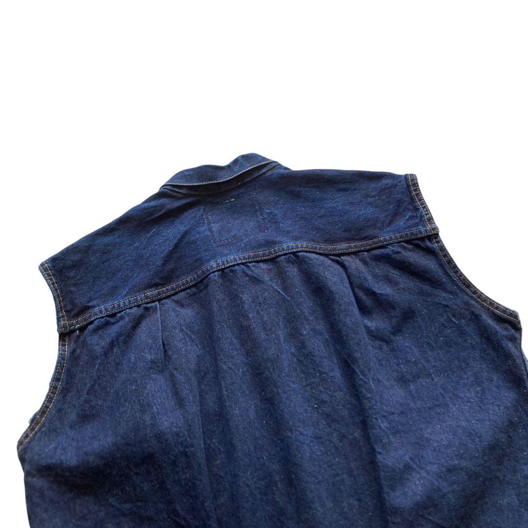 96年 US製 ヴィンテージ Levi's 1st デニムベスト バレンシア工場