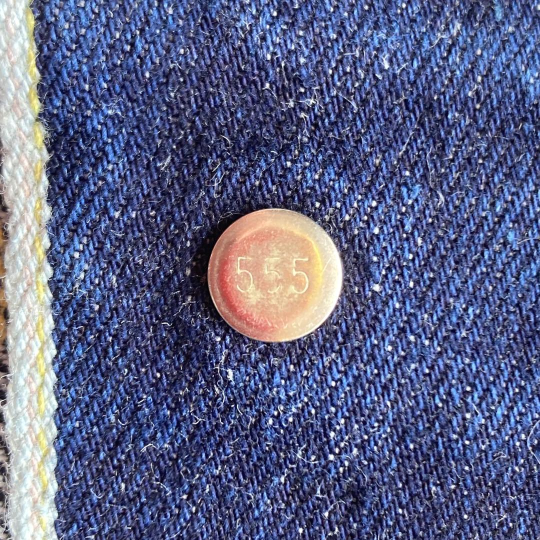 96年 US製 ヴィンテージ Levi's 1st デニムベスト バレンシア工場