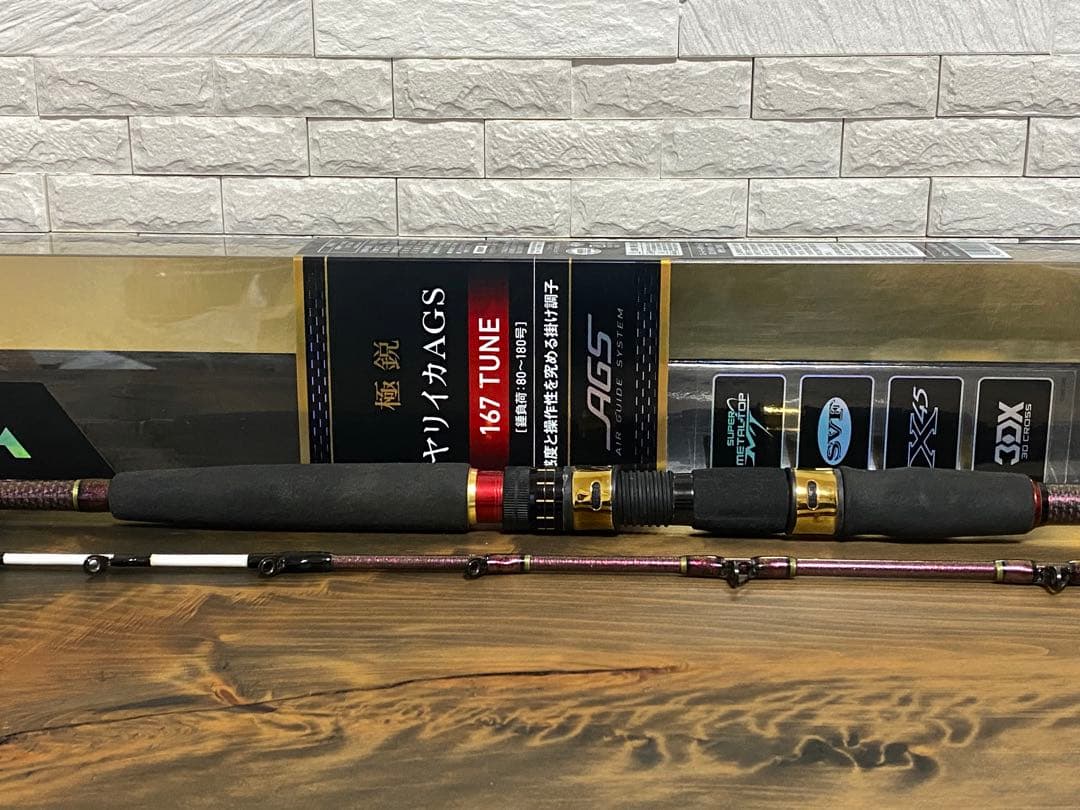 Daiwa 167 TUNE AGS ダイワ　極鋭　ヤリイカ　スルメイカ