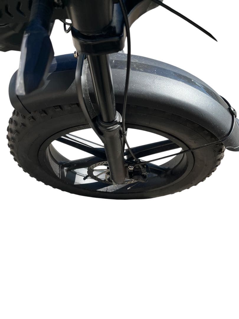 DEEPPOWER 折りたたみ電動自転車 ブラック オマケ付き