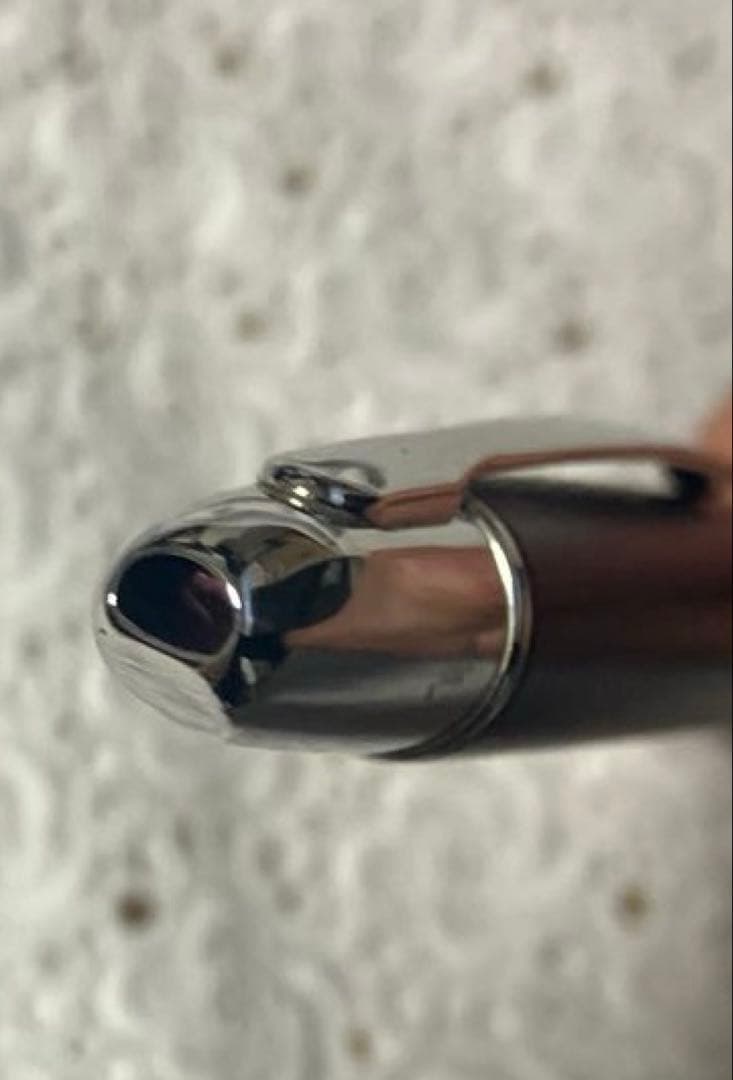 【万年筆】パイロット　キャップレス木軸　ディープレッド　F細字　18K