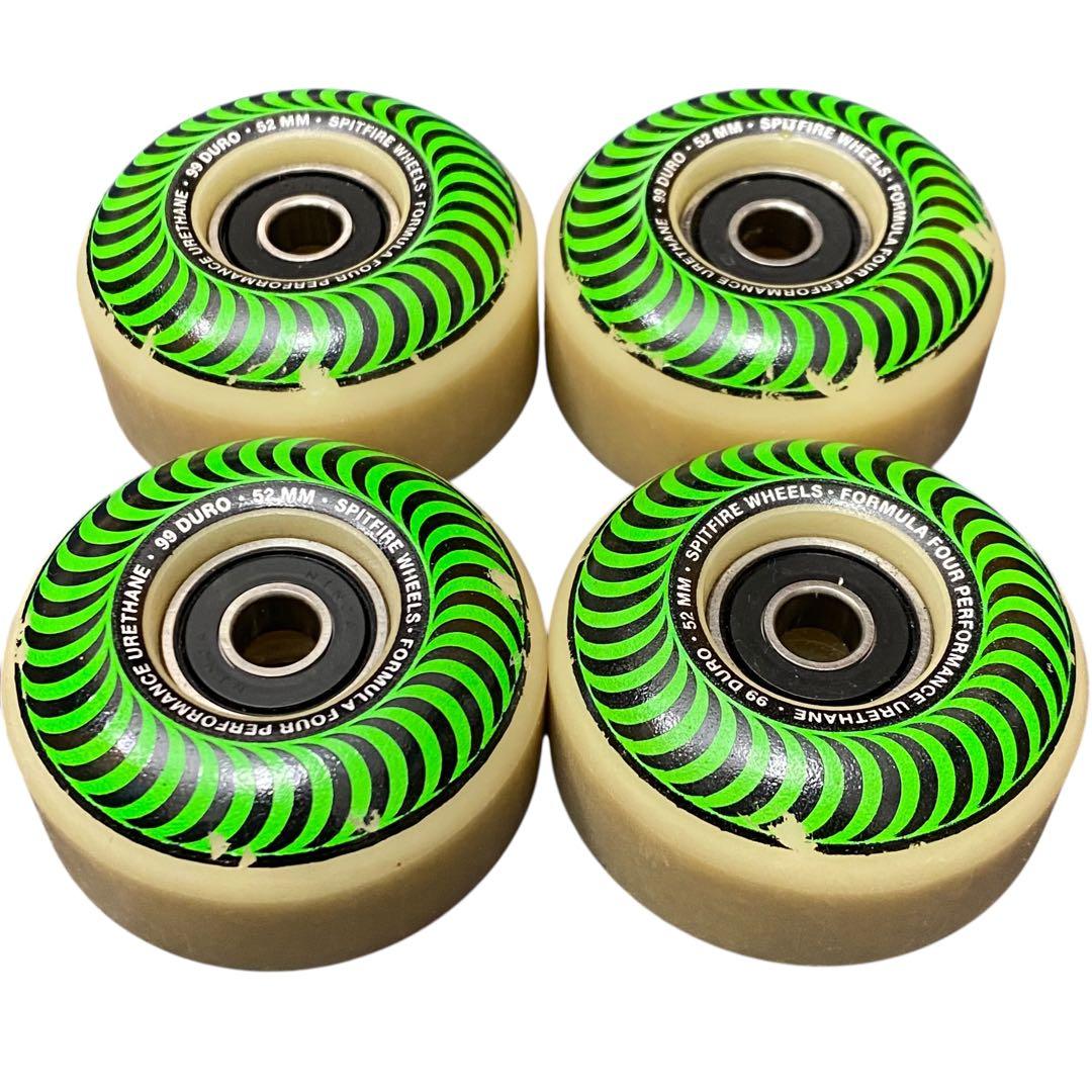 美品 SPITFIRE F4 99D CLASSIC GREEN 52MM