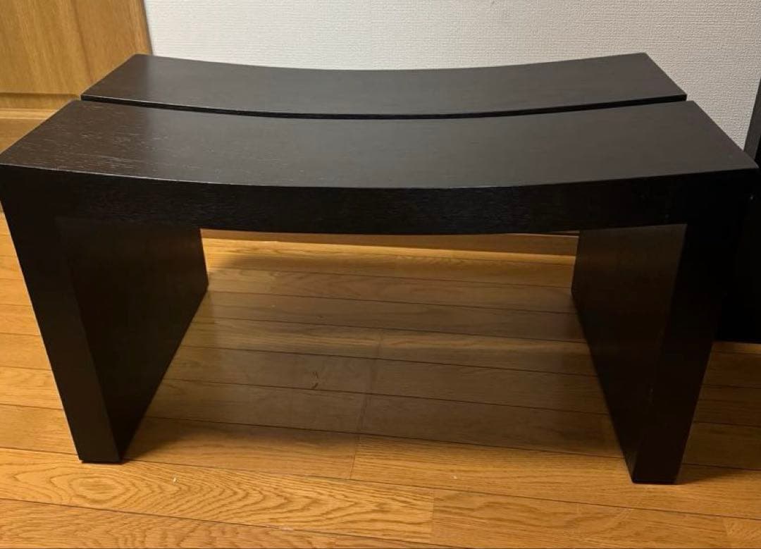 セパレートセンターテーブル　ベンチ　2セット