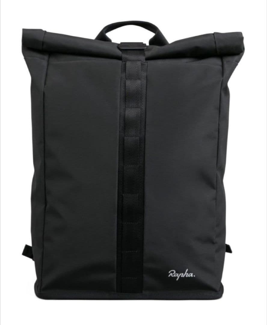 ひ*ろ様 ワンオーナー 正規品 Rapha ラファ ロールトップバックパック 黒