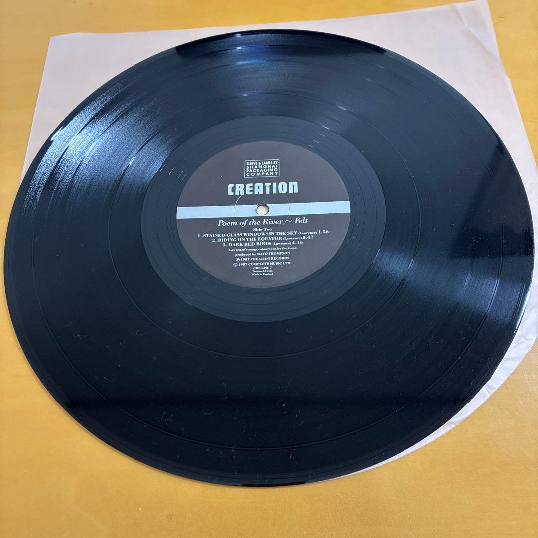Felt/Poem of the  輸入12inchレコード　1987