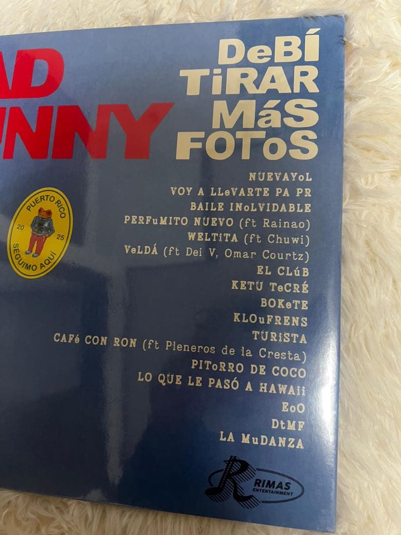 BAD BUNNY Debí Tirar Más Fotos ヴィニロ