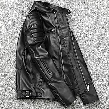 ラム革　革ジャン　4XL