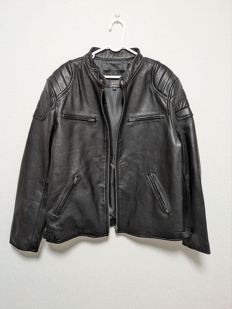 ラム革　革ジャン　4XL
