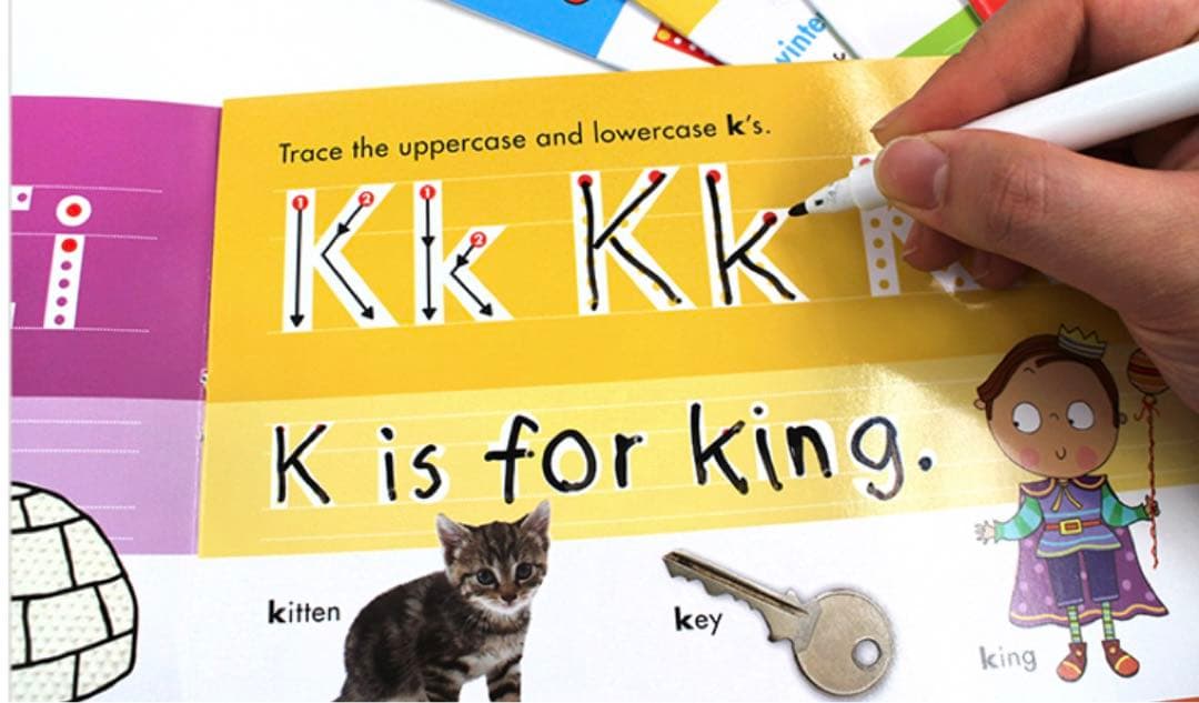 Scholastic Write&Wipe書いて消せる 英語 ワークブック10冊
