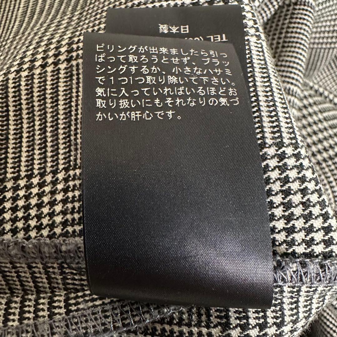 【mizuiro ind】 ミズイロインド ワンピース ロング チェック