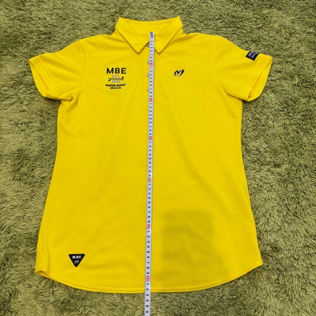 美品 マスターバニーエディション 半袖ポロシャツ tシャツ 黄色 サイズ0