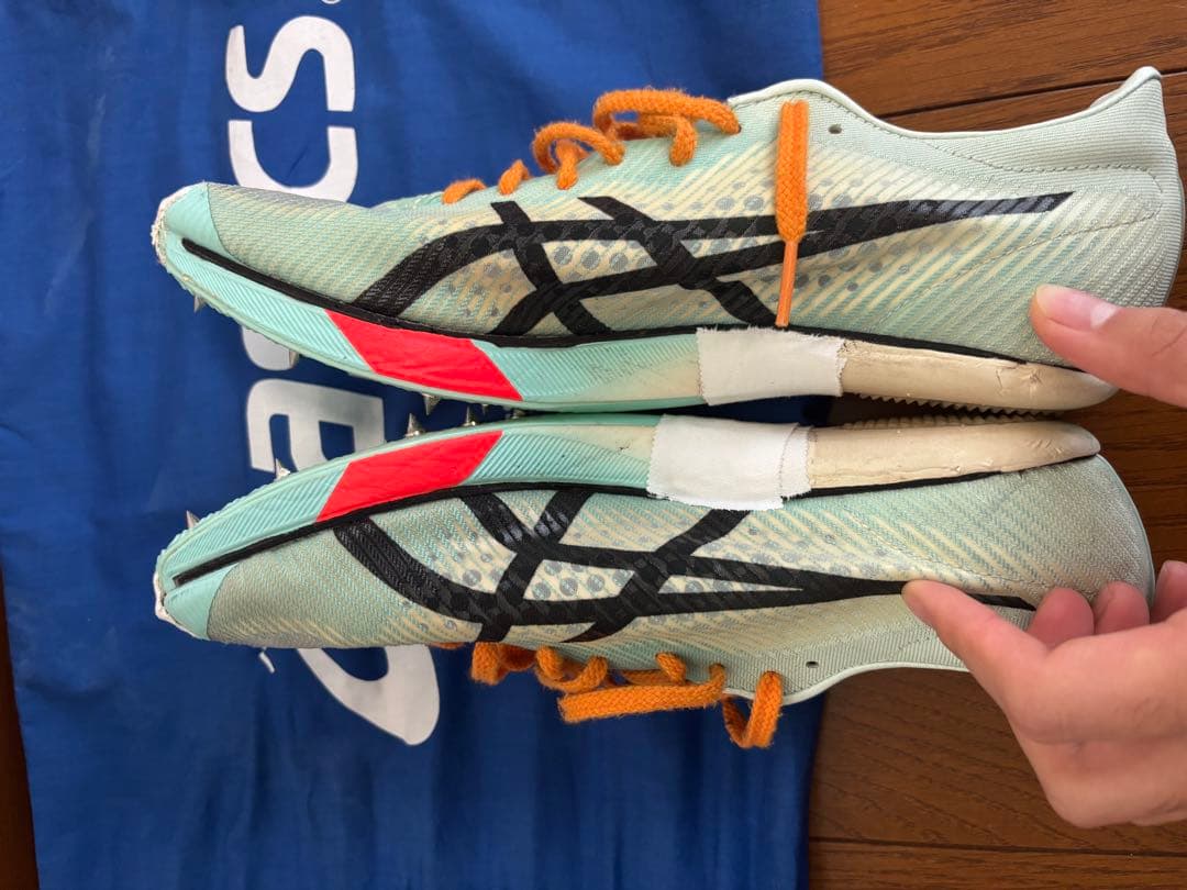 ASICS メタスピードSP 水色 27.0cm 大幅値下げ