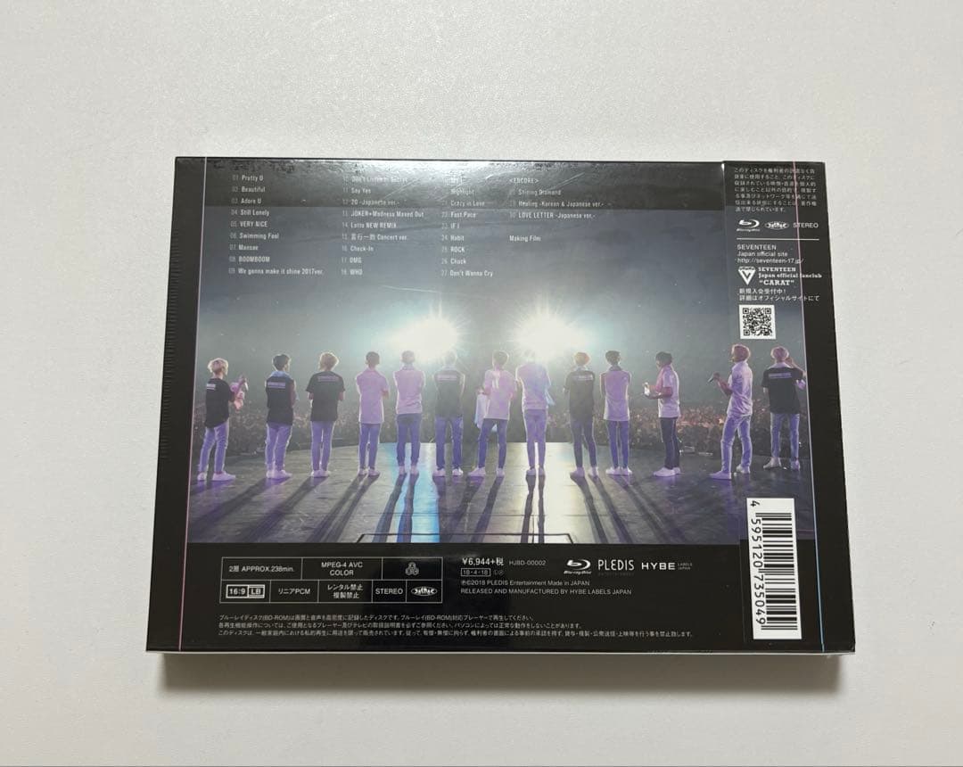 seventeen LIVE DVD DIAMOND EDGE新品未開封