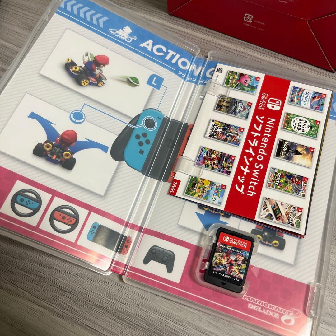 switch マリオカート8デラックス　ハンドルセット