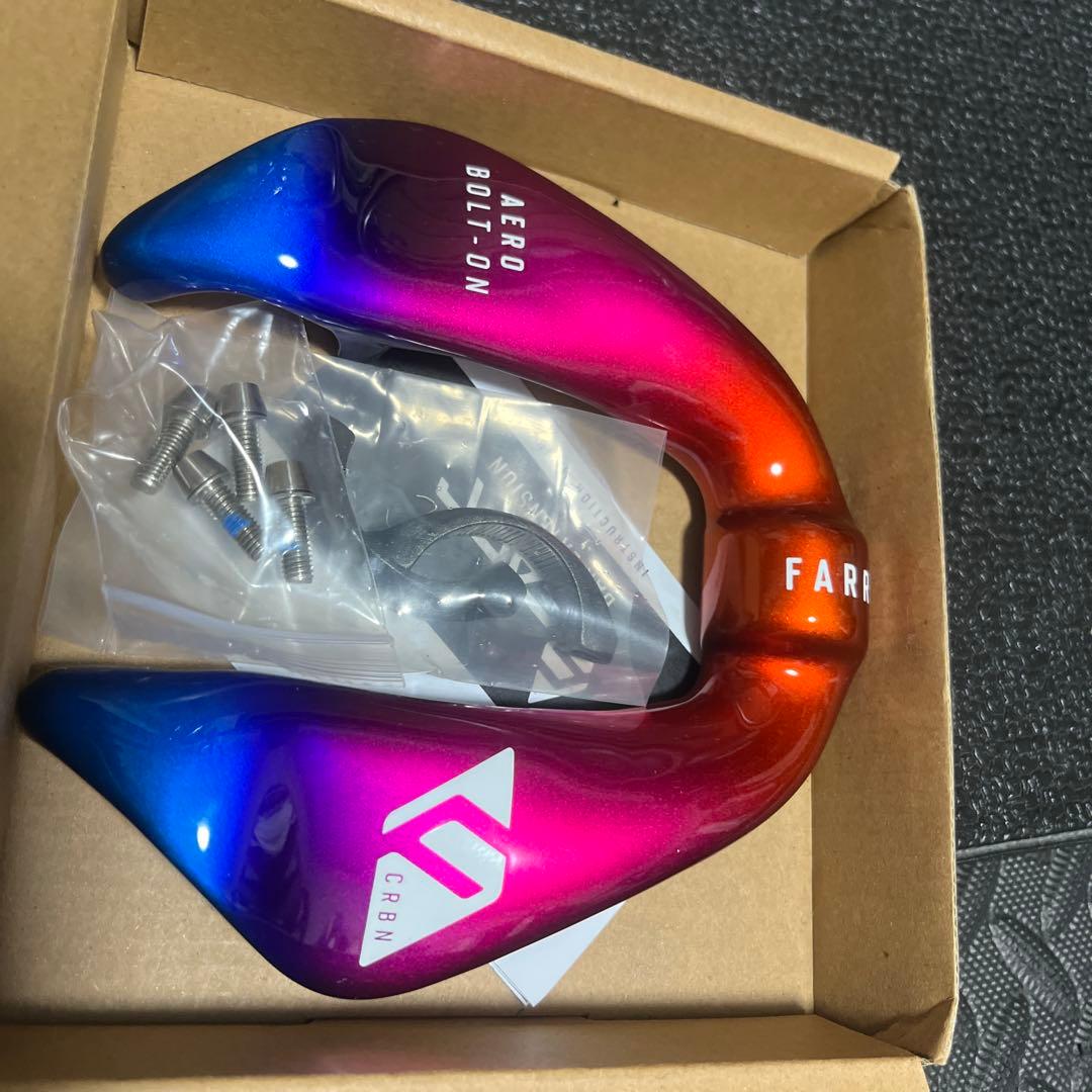 Ridefarr カーボンエアロボルトオンV3