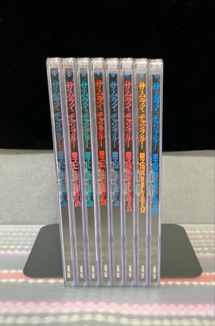 ☆極美品☆ サムライチャンプルー DVD 6巻〜12巻セット 非全巻 貴重