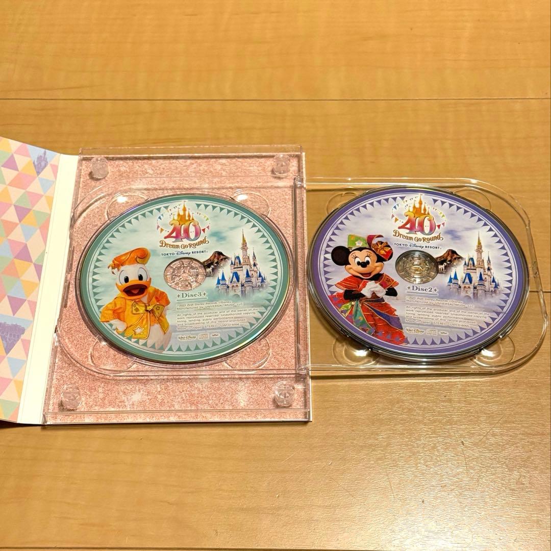 ディズニー40周年ドリームゴーラウンドミュージックアルバム 完全生産限定盤