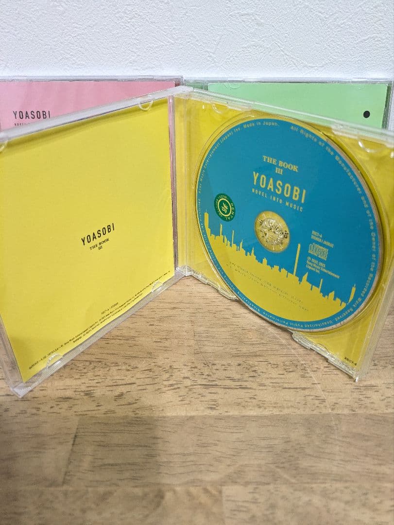 新品ケース yoasobi the book ヨアソビ 3枚セット