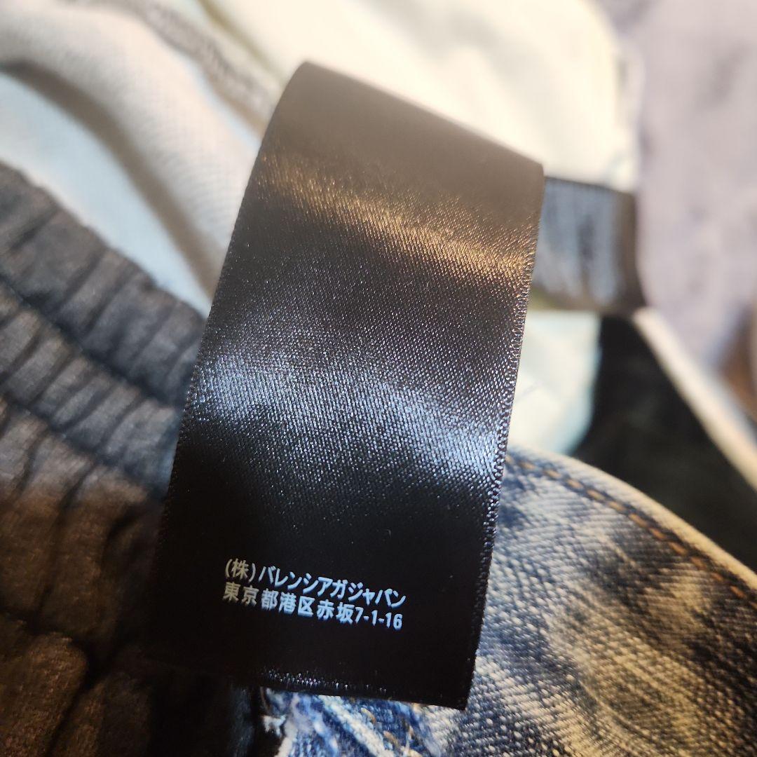 値下げ可BALENCIAGA ハイブリッドバギーデニム
