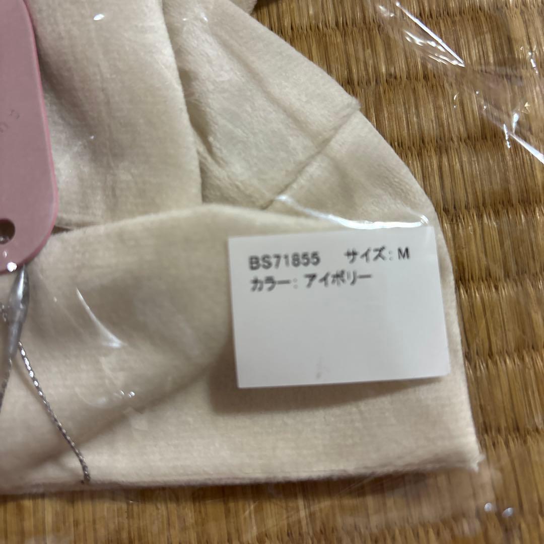 BUBBLES ベルベットファーオフショルトップス M