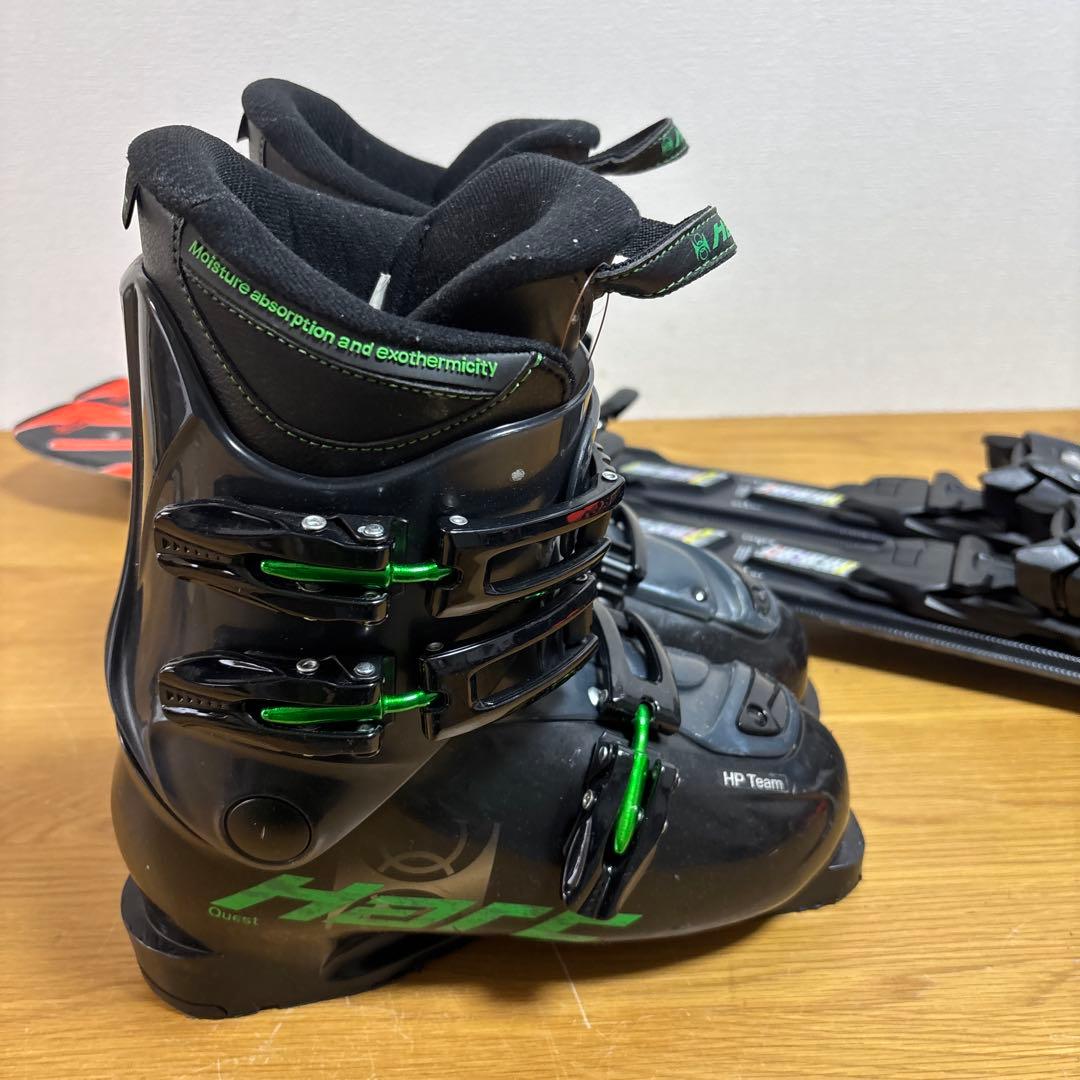 ジュニアスキーセット　K2 INDY 112cm hart 23cm