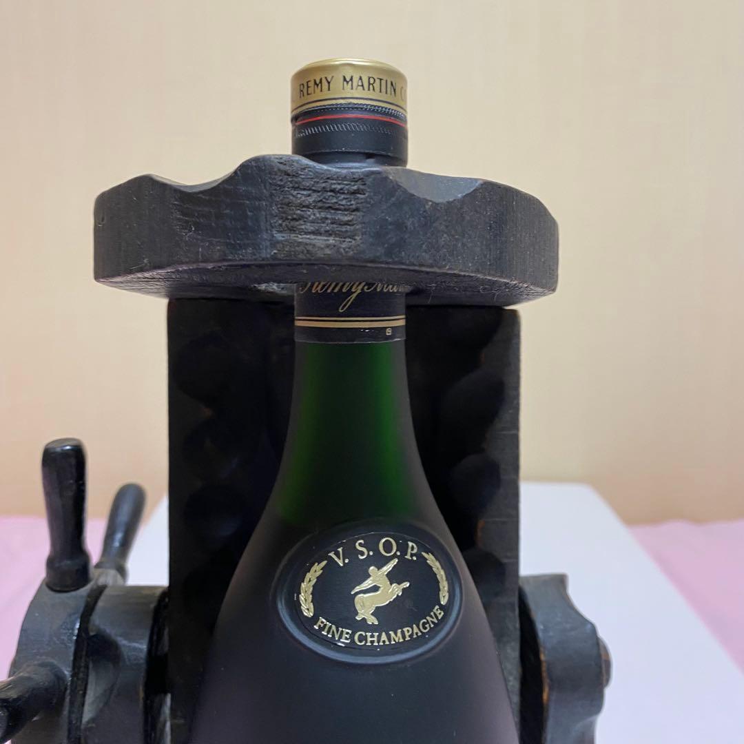 未開栓 レミーマルタン 木製台座付き 700ml ブランデー　レア　ビンテージ