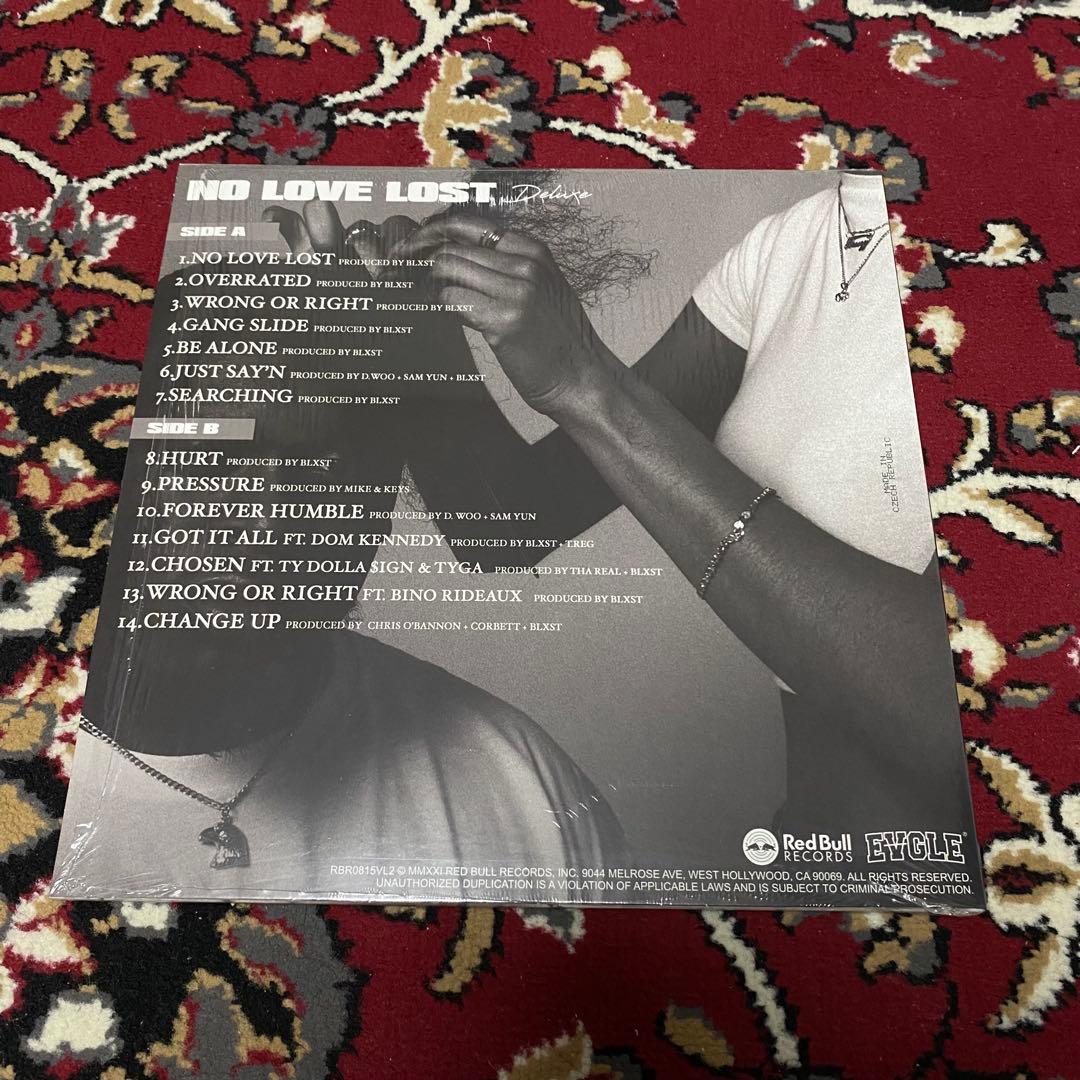 no love lost blxst lp レコード