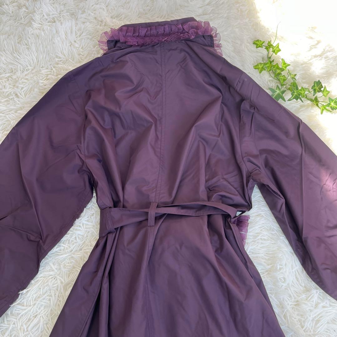 専用　Guy de jean ギドゥジャン 婦人レインコート パープル