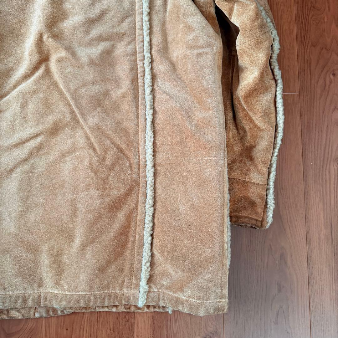 私*庫様 90s OLD STUSSY ステューシー スエード ボアジャケット