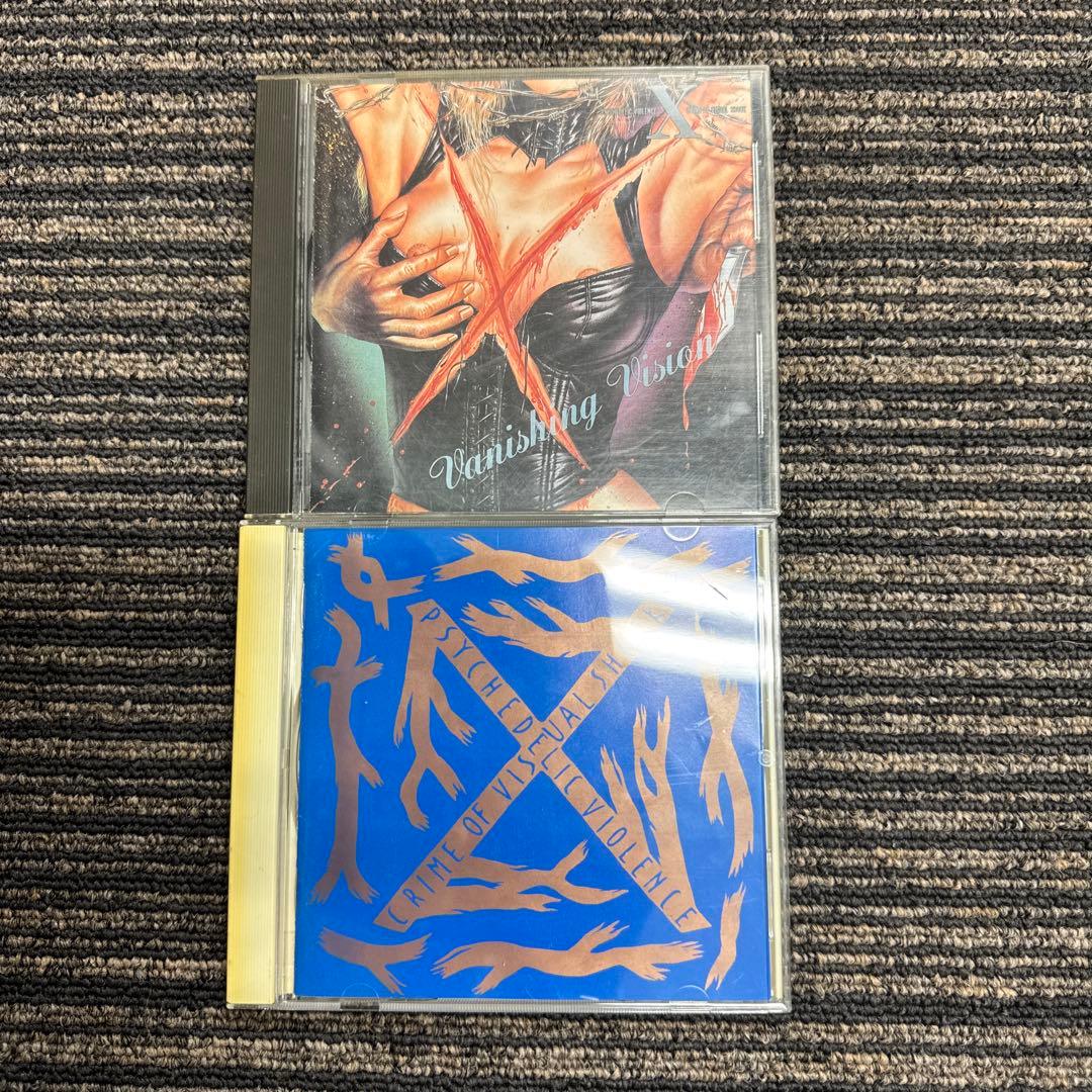 【まとめ売り】X JAPAN アルバム&シングルCD 10枚