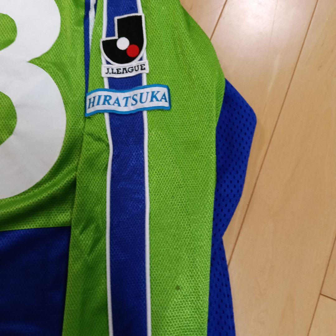 1999年 ベルマーレ平塚 ユニホーム 本人サイン付西本＆栗原　実選手競技使用