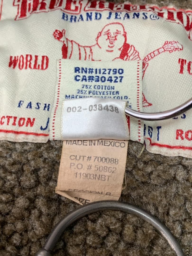 ジャケット・アウター [TRUE RELIGION] JIMMY SHERPA BIG T S