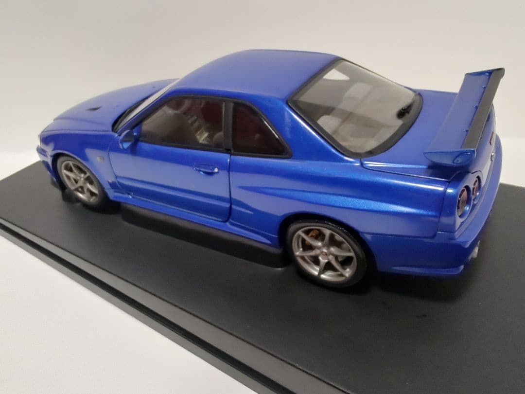 【箱ケースなし】オートアート 1/18 スカイライン R34GT-R